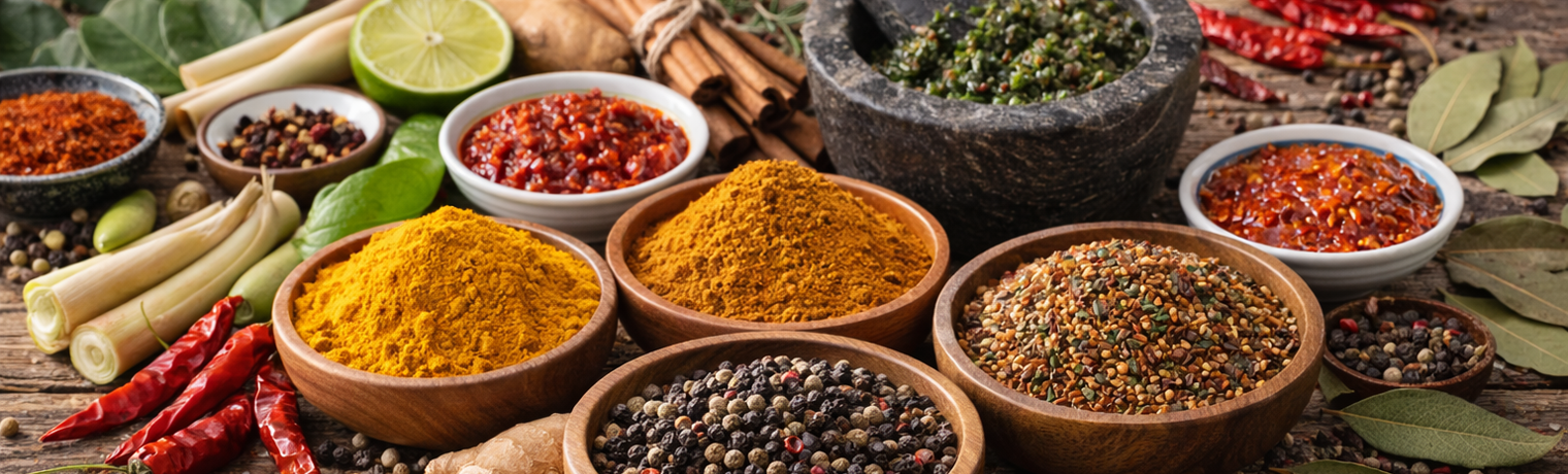 Weltküche Gewürze