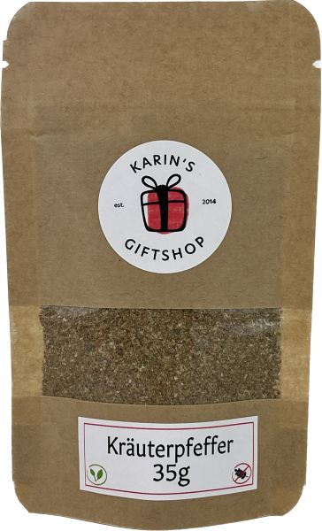 Kräuter Pfeffer in 35g Glas